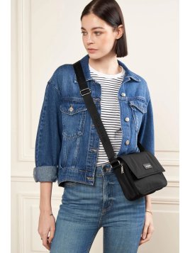 Lancaster 510-78 - NYLON/POLYAMIDE - NOIR sac gibecière bandoulière basic vita lancaster Sacs à mains