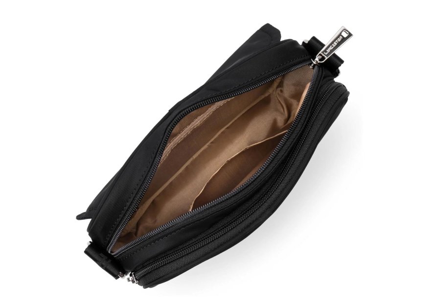 Lancaster 510-78 - NYLON/POLYAMIDE - NOIR sac gibecière bandoulière basic vita lancaster Sacs à mains