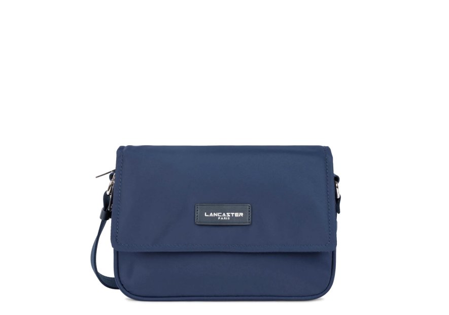 Lancaster 510-78 - NYLON/POLYAMIDE - BLEU  sac gibecière bandoulière basic vita lancaster Sacs à mains