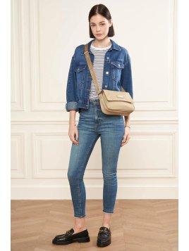 Lancaster 510-78 - NYLON/POLYAMIDE - SABLE sac gibecière bandoulière basic vita lancaster Sacs à mains