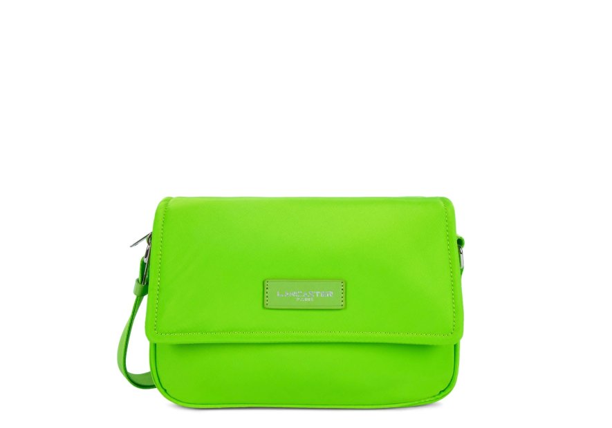 Lancaster 510-78 - NYLON/POLYAMIDE - VERT  sac gibecière bandoulière basic vita lancaster Sacs à mains