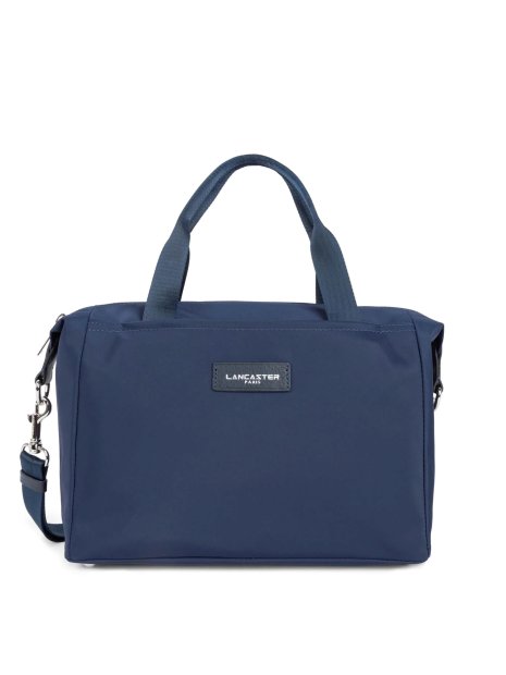 Lancaster 510-81 - NYLON/POLYAMIDE - BLEU  sac porté main bandoulière basic vista lancaster sacs-a-mains