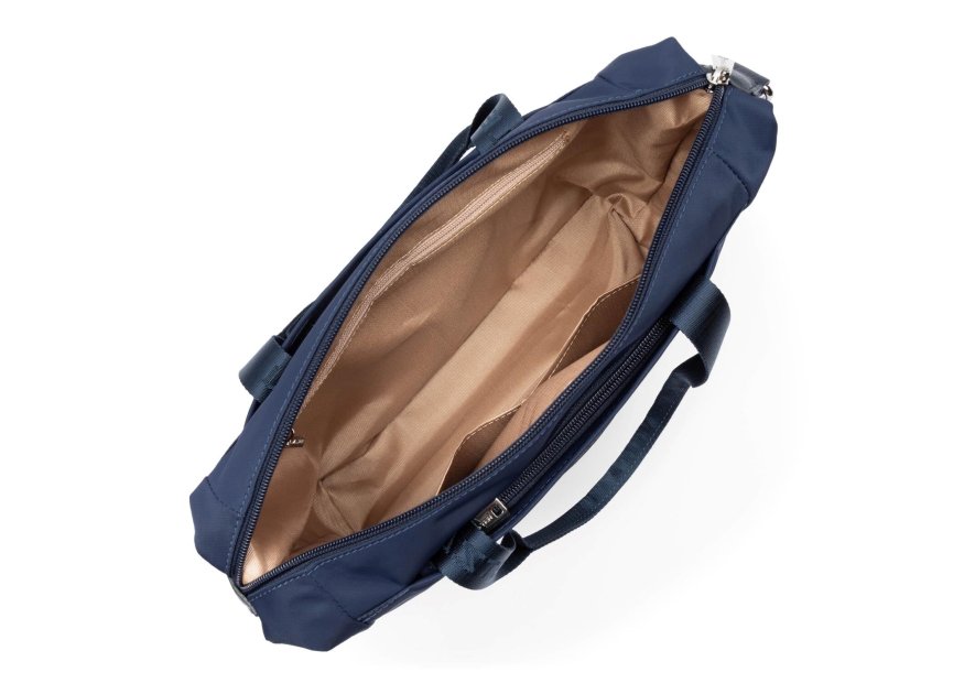 Lancaster 510-81 - NYLON/POLYAMIDE - BLEU  sac porté main bandoulière basic vista lancaster Sacs à mains