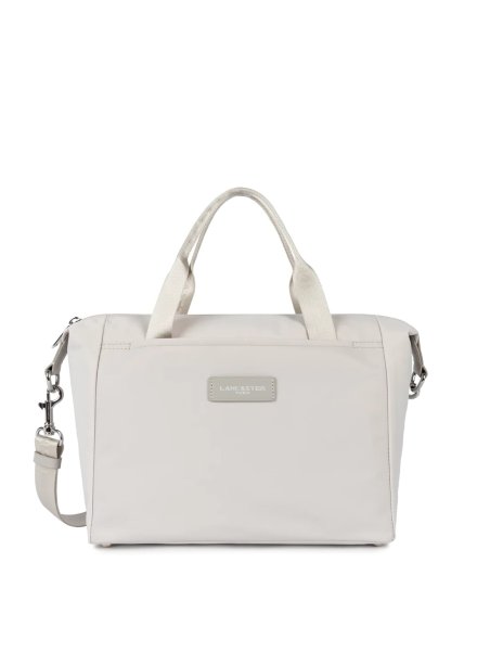 Lancaster 510-81 - NYLON/POLYAMIDE - GRIS  sac porté main bandoulière basic vista lancaster Sacs à mains