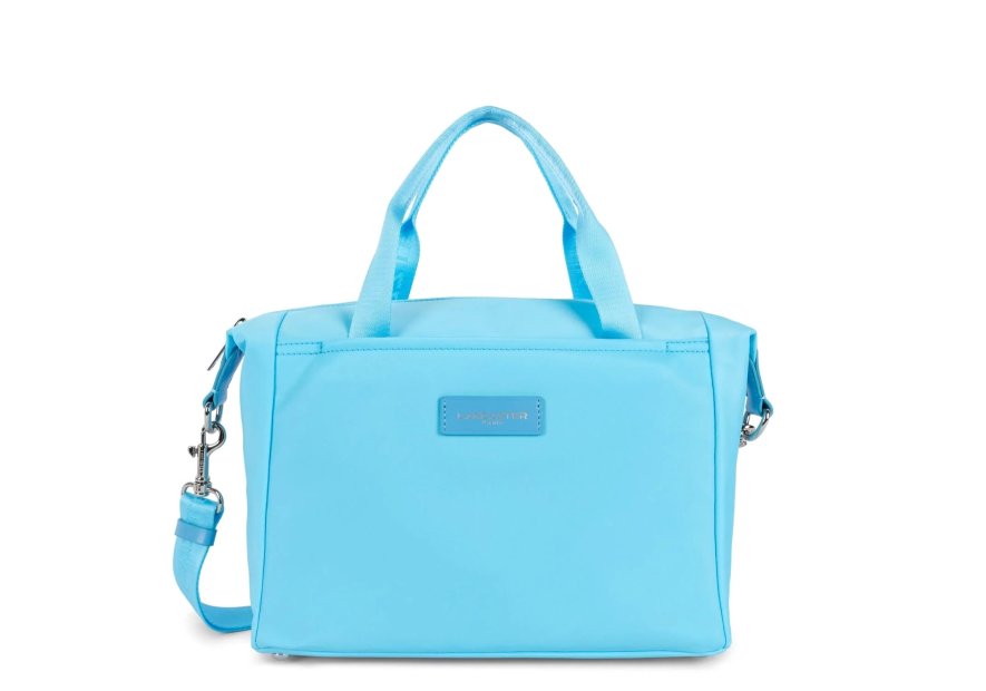 Lancaster 510-81 - NYLON/POLYAMIDE - BLEU  sac porté main bandoulière basic vista lancaster Sacs à mains