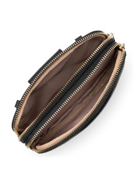 Lancaster 129-30 - CUIR DE VACHETTE - NOIR mini sac ceinture dune lancaster Sacs à mains