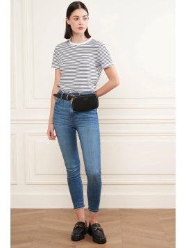 Lancaster 129-30 - CUIR DE VACHETTE - NOIR mini sac ceinture dune lancaster Sacs à mains