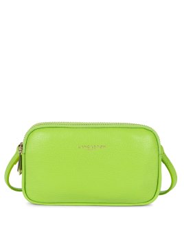 Lancaster 129-30 - CUIR DE VACHETTE - VERT mini sac ceinture dune lancaster Sacs à mains