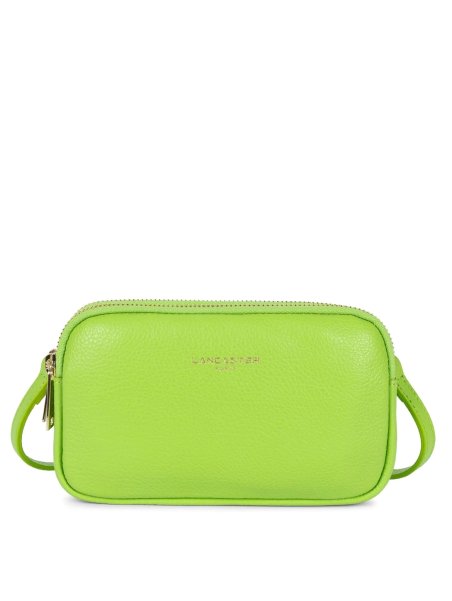 Lancaster 129-30 - CUIR DE VACHETTE - VERT mini sac ceinture dune lancaster Sacs à mains