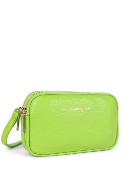 Lancaster 129-30 - CUIR DE VACHETTE - VERT mini sac ceinture dune lancaster Sacs à mains