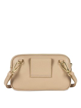 Lancaster 129-30 - CUIR DE VACHETTE - BEIG mini sac ceinture dune lancaster Sacs à mains