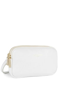 Lancaster 129-30 - CUIR DE VACHETTE - BLAN mini sac ceinture dune lancaster Sacs à mains