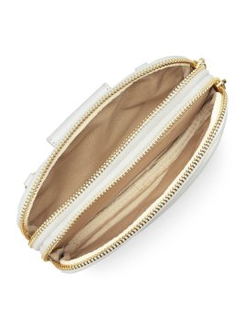 Lancaster 129-30 - CUIR DE VACHETTE - BLAN mini sac ceinture dune lancaster Sacs à mains