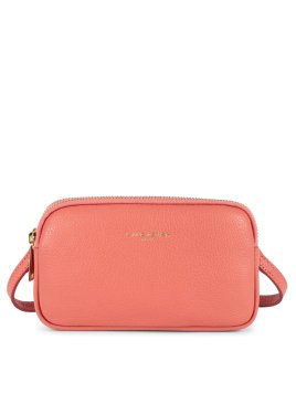 Lancaster 129-30 - CUIR DE VACHETTE - ROSE mini sac ceinture dune lancaster Sacs à mains