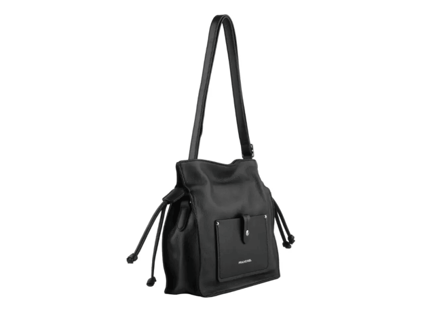 Francinel 22761 - CUIR DE VACHETTE - NOIR francinel-porté épaule Loisirs