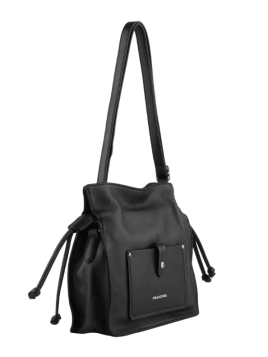 Francinel 22761 - CUIR DE VACHETTE - NOIR francinel-porté épaule Loisirs