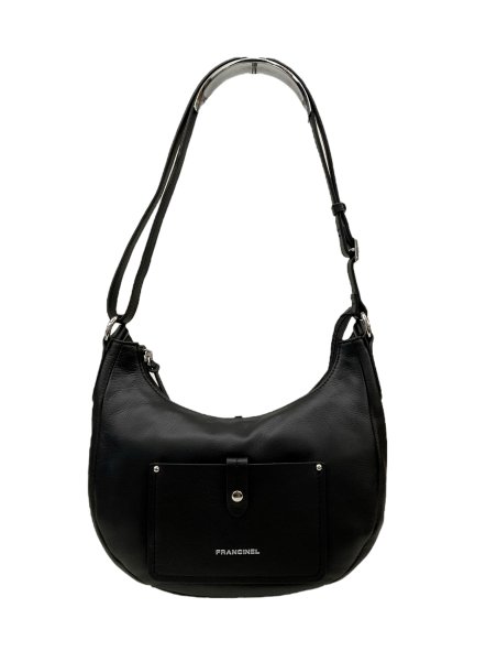 Francinel 22762 - CUIR DE VACHETTE - NOIR francinel-porté épaule Sacs à mains