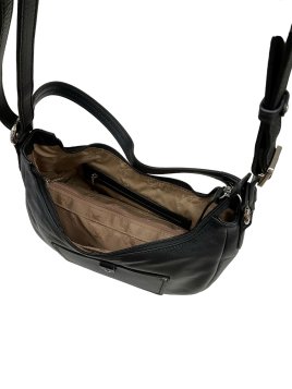 Francinel 22762 - CUIR DE VACHETTE - NOIR francinel-porté épaule Sacs à mains