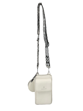 MIA & JOY MJ1711 - POLYURÉTHANE - BLANC mia & joy-janice-pochette télephone Sacs à mains