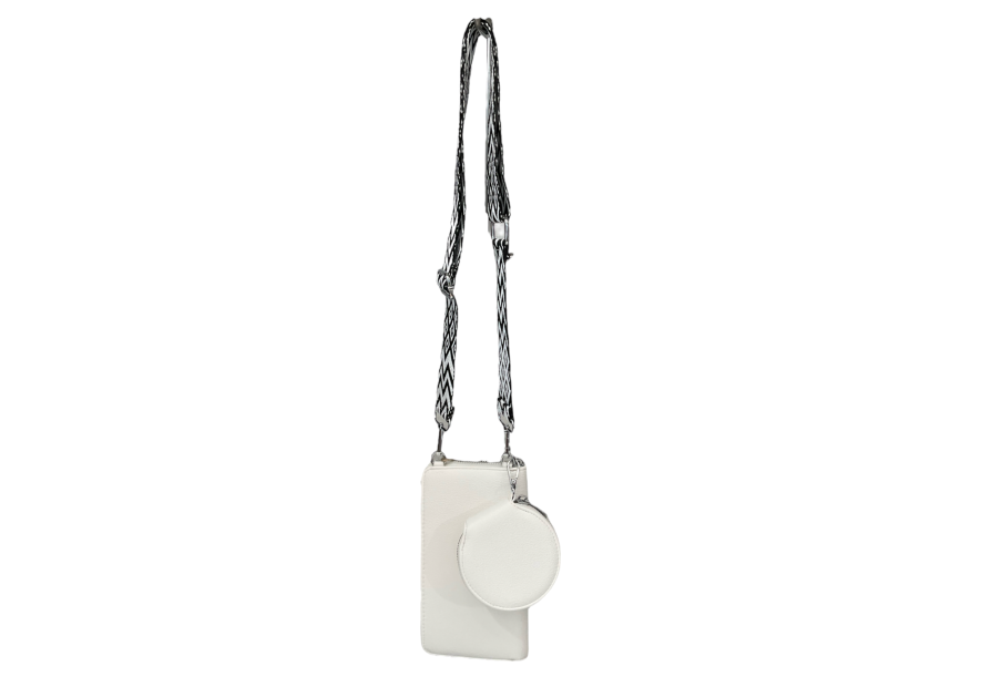 MIA & JOY MJ1711 - POLYURÉTHANE - BLANC mia & joy-janice-pochette télephone Sacs à mains