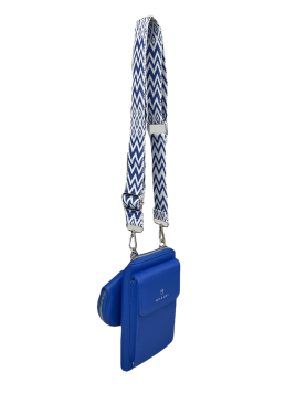 MIA & JOY MJ1711 - POLYURÉTHANE - BLEU ROI mia & joy-janice-pochette télephone Sacs à mains