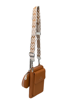 MIA & JOY MJ1711 - POLYURÉTHANE - CAMEL mia & joy-janice-pochette télephone Sacs à mains