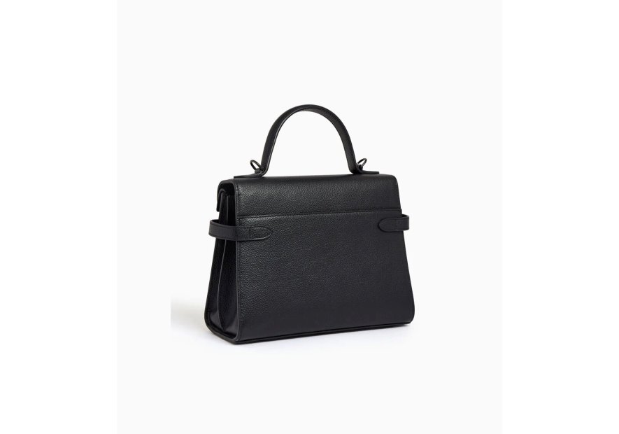 Le Tanneur TEMI1014 sac à main double rabat taille m Sacs à mains