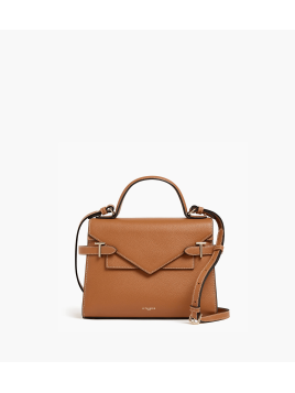 Le Tanneur TEMI1014 - CUIR DE VACHETTE - TA sac à main double rabat taille m Sacs à mains