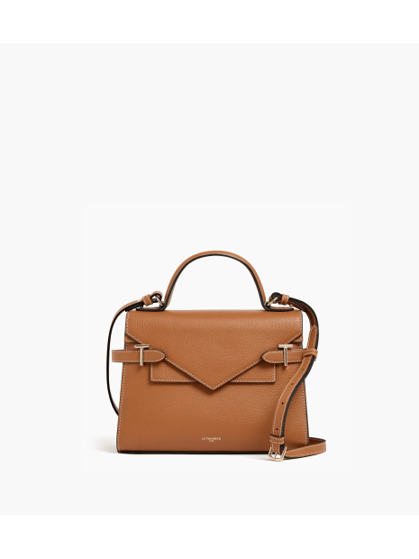 Le Tanneur TEMI1014 - CUIR DE VACHETTE - TA sac à main double rabat taille m sacs-a-mains