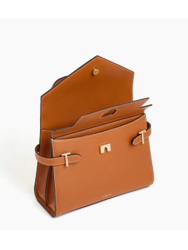 Le Tanneur TEMI1014 - CUIR DE VACHETTE - TA sac à main double rabat taille m Sacs à mains