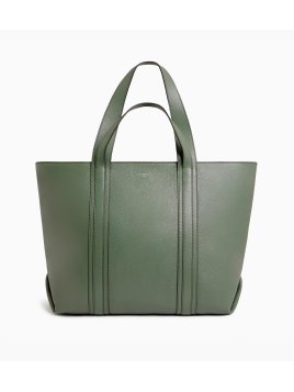 Le Tanneur TGRC1670 - CUIR DE VACHETTE - OL sac cabas grâce en cuir grainé shopping