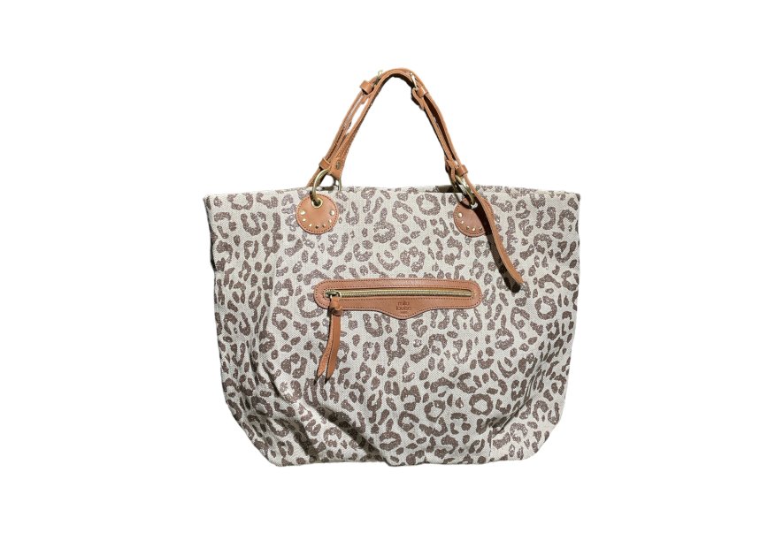 Mila Louise NICA LP - TOILE/CUIR - CAMEL mila louise-nica lp-shopping Loisirs