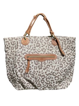 Mila Louise NICA LP - TOILE/CUIR - CAMEL mila louise-nica lp-shopping Loisirs