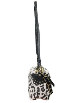 Mila Louise MAMA LP - CUIR DE VACHETTE - NOI mila louise-mama lp-porté travers Sacs à mains