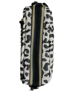 Mila Louise MAMA LP - CUIR DE VACHETTE - NOI mila louise-mama lp-porté travers Sacs à mains