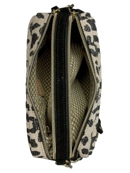 Mila Louise MAMA LP - CUIR DE VACHETTE - NOI mila louise-mama lp-porté travers Sacs à mains