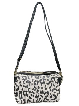 Mila Louise MAMA LP - CUIR DE VACHETTE - NOI mila louise-mama lp-porté travers Sacs à mains