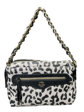 Mila Louise MAMA LP - CUIR DE VACHETTE - NOI mila louise-mama lp-porté travers Sacs à mains