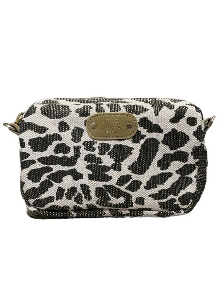 Mila Louise TROTT LP - TOILE/CUIR - KAKI pochette trott lp Sacs à mains