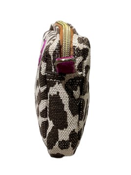 Mila Louise TROTT LP - TOILE/CUIR - CASSIS pochette trott lp Sacs à mains