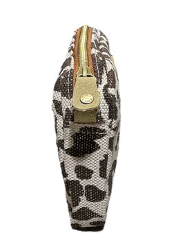 Mila Louise TROTT LP - TOILE/CUIR - GOLD pochette trott lp Sacs à mains