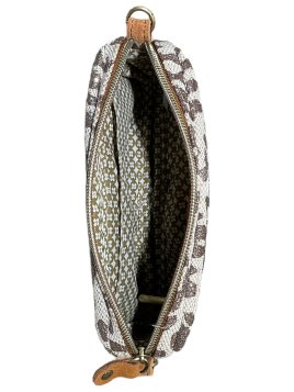 Mila Louise TROTT LP - TOILE/CUIR - CAMEL pochette trott lp Sacs à mains