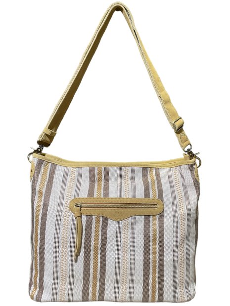 Mila Louise RO XL RAY - TOILE/CUIR - GOLD mila louise-ro xl ray-shopping loisirs