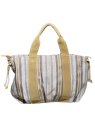 Mila Louise PRUDYA RAY - TOILE/CUIR - GOLD mila louise-prudya ray-cabas sac-a-main-shopping-toile-ou-cuir