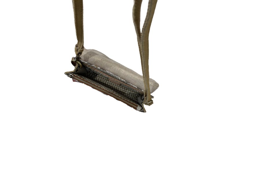 Mila Louise PHILA RAY - TOILE/CUIR - GOLD mila louise-phila ray-pochette Sacs à mains