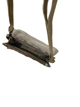 Mila Louise PHILA RAY - TOILE/CUIR - GOLD mila louise-phila ray-pochette Sacs à mains