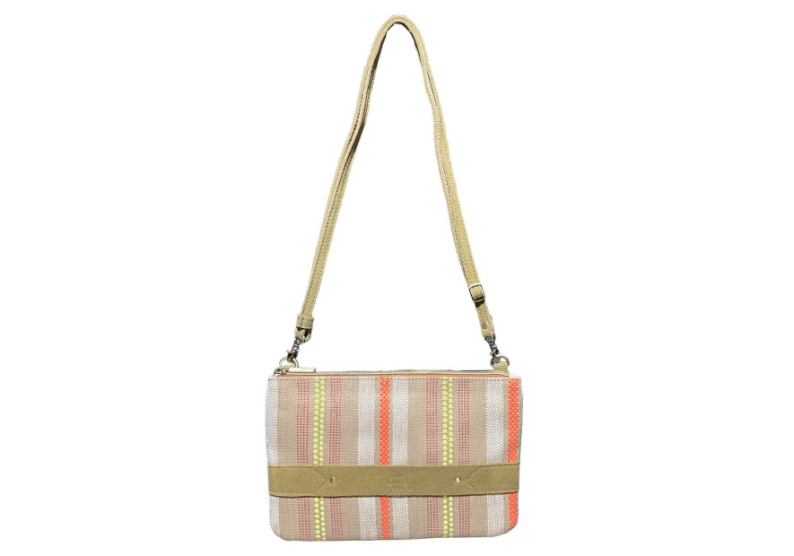 Mila Louise NINA RAY - TOILE/CUIR - KAKI mila louise-nina ray-pochette Sacs à mains