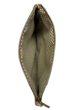 Mila Louise NINA RAY - TOILE/CUIR - KAKI mila louise-nina ray-pochette Sacs à mains