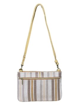 Mila Louise NINA RAY - TOILE/CUIR - GOLD mila louise-nina ray-pochette Sacs à mains