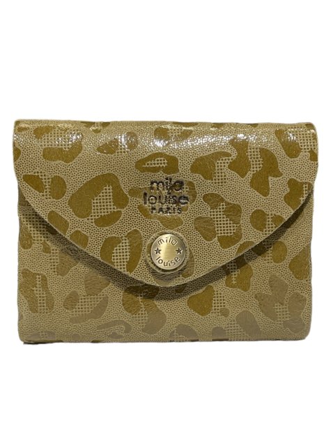 Mila Louise MONYX GP - TOILE/CUIR - KAKI mila louise-monyx gp-porte carte pmpb